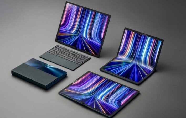 ایسوس از تبلت تاشوی ۱۷ اینچی Zenbook 17 Fold OLED رونمایی کرد