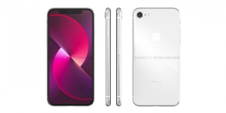 رندرهای آیفون SE 3 با طراحی مشابه آیفون XR منتشر شد