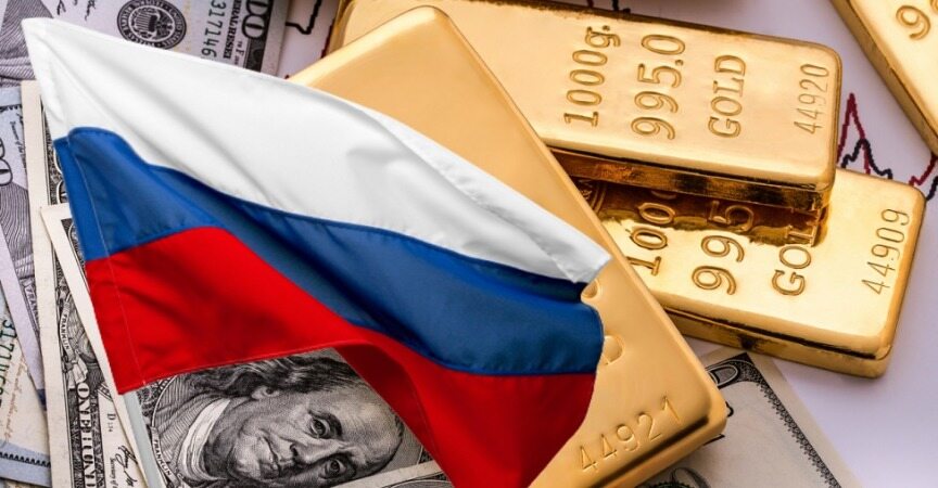 رکورد بی سابقه ذخایر طلا و ارز در روسیه 