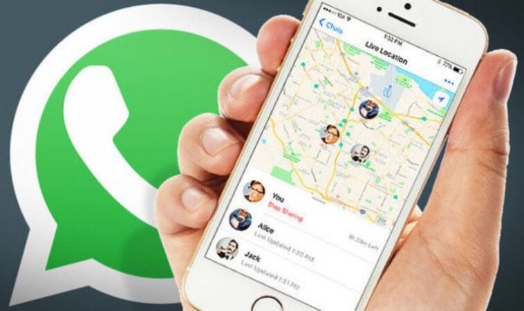 نحوه اشتراک گذاری موقعیت مکانی در واتس آپ