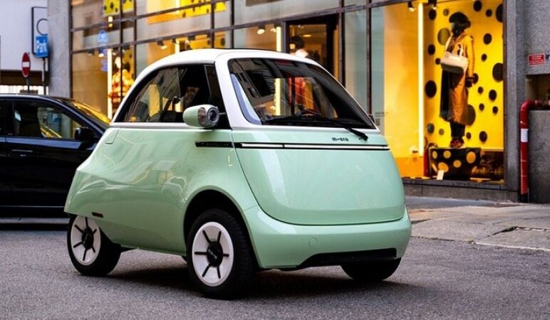 یادبودی برقی از مدل بی ام و isetta