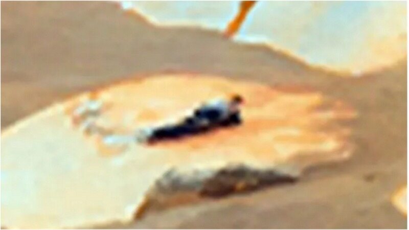 کشف موجود فرازمینی صورتی در مریخ + عکس