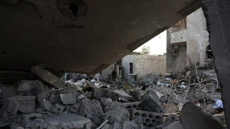 ائتلاف سعودی پایتخت یمن را بمباران کرد