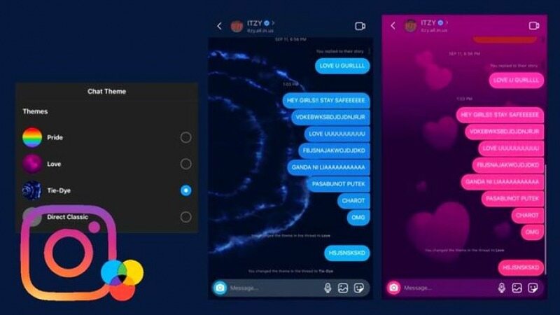 چگونه پس زمینه چت را تغییر دهیم؟