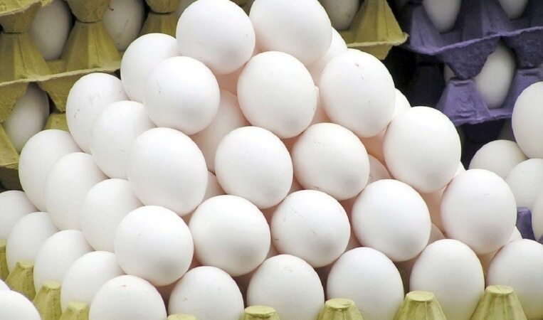 نگه داشتن ۱۸ تخم مرغ روی پشت دست!+عکس