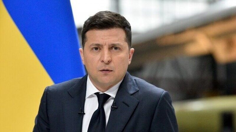 زلنسکی، روسیه را «تروریست» خواند