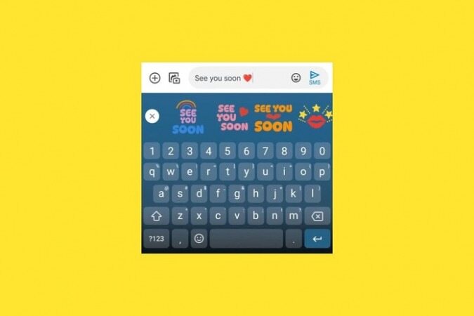 Gboard قابلیت نمایش استیکر پیشنهادی بر اساس متن را آزمایش می‌کند