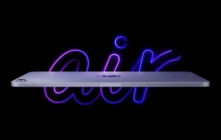 اپل به طور رسمی از آیپد ایر ۵ با تراشه‌ی M1 رونمایی کرد