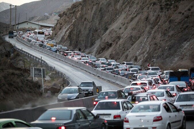 افزایش ۸۰ درصدی تردد در جاده‌های منتهی به شمال/ اعلام ساعات پیک تصادفات رانندگی