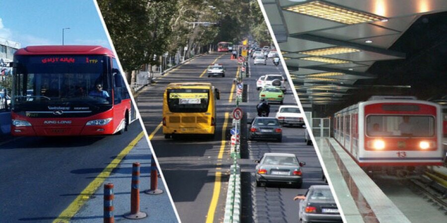 زمان افزایش کرایه‌های مترو، اتوبوس و تاکسی اعلام شد