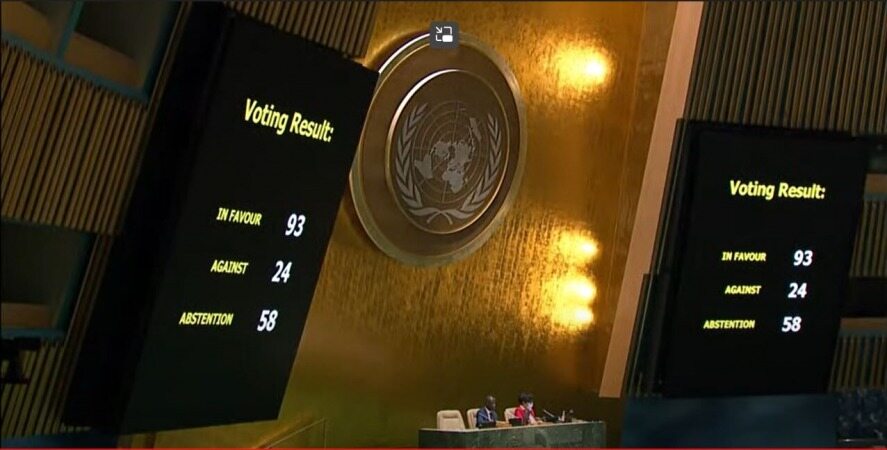 روسیه از شورای حقوق بشر سازمان ملل تعلیق شد