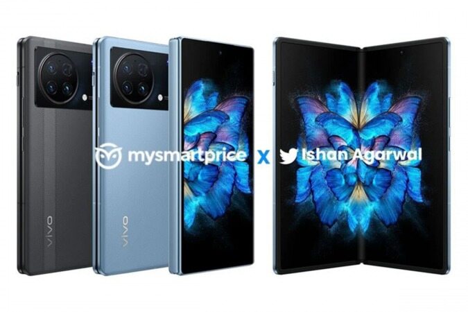 با کیفیت‌ترین تصاویر از گوشی تاشوی آینده Vivo X Fold