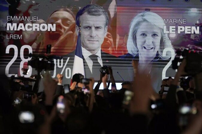 پایان دور نخست انتخابات فرانسه؛ صف‌کشی نامزدها پشت‌سر رقبای اصلی