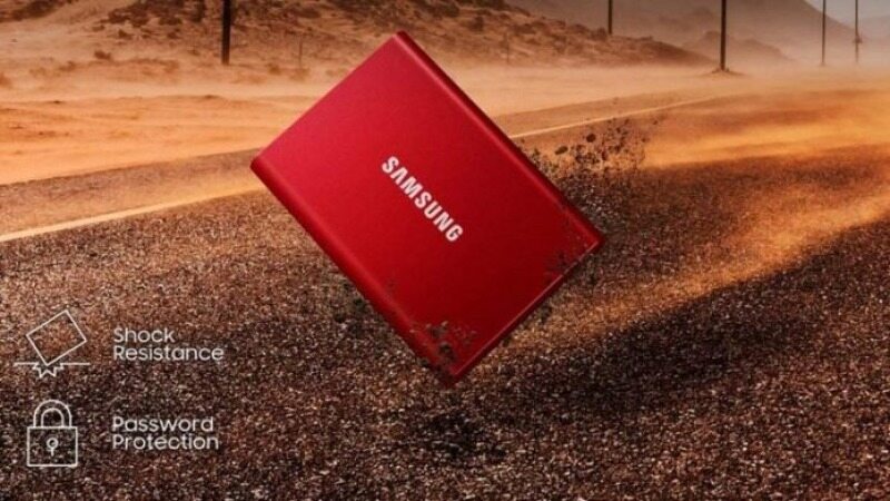 سامسونگ در تدارک عرضه یک حافظه SSD مقاوم و ضدضربه است