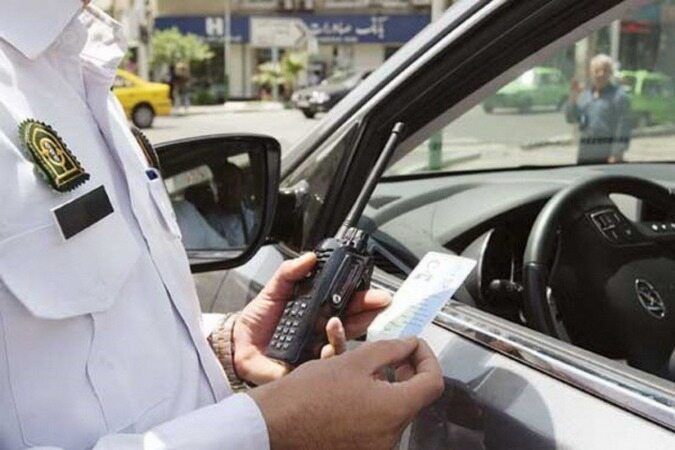 توقیف خودرویی با ۴۳۰ میلیون جریمه