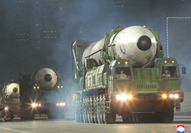 نمایش جدیدترین موشک‌های بالستیک کره شمالی