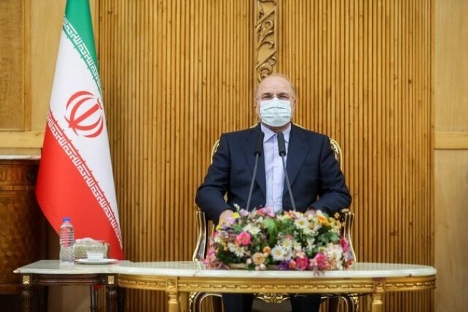 درخواست قالیباف از رئیس مجلس عراق برای بازگشایی راه‌های زمینی در ایام اربعین حسینی (ع)