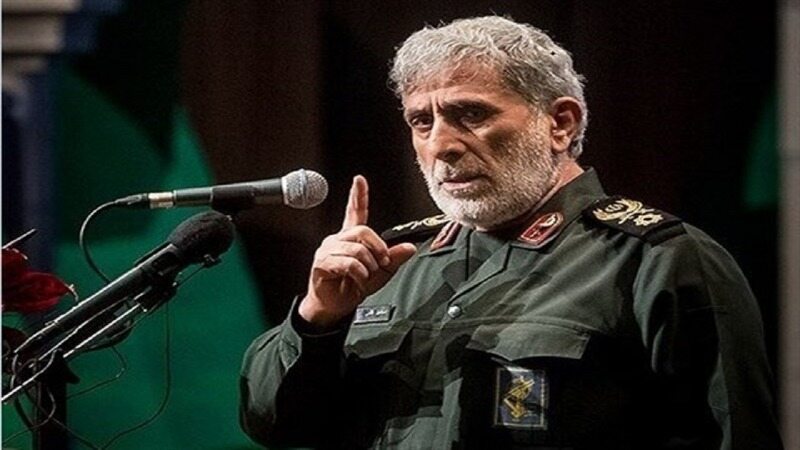 سردار قاآنی: نا‌بودی رژیم صهیونیستی طولی نخواهد کشید