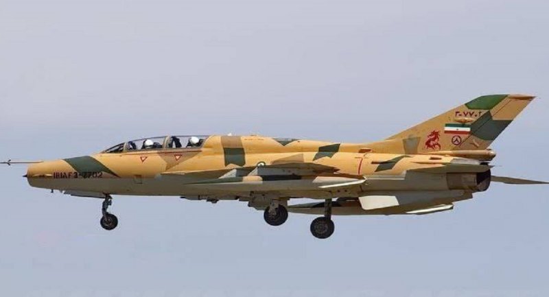 سقوط یک فروند جنگنده در شرق اصفهان