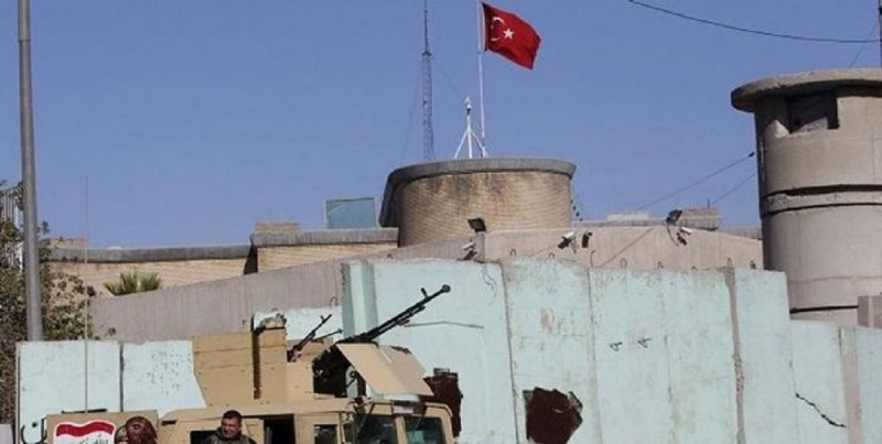 پایگاه ترکیه در شمال عراق هدف حمله راکتی قرار گرفت