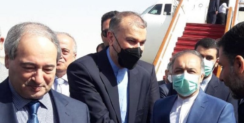 امیرعبداللهیان وارد دمشق شد