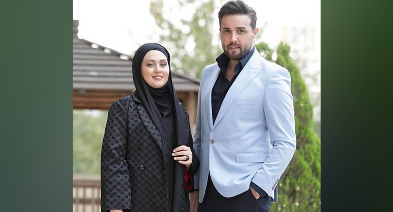 آقای مجری معروف از همسرش رونمایی کرد + تصویر