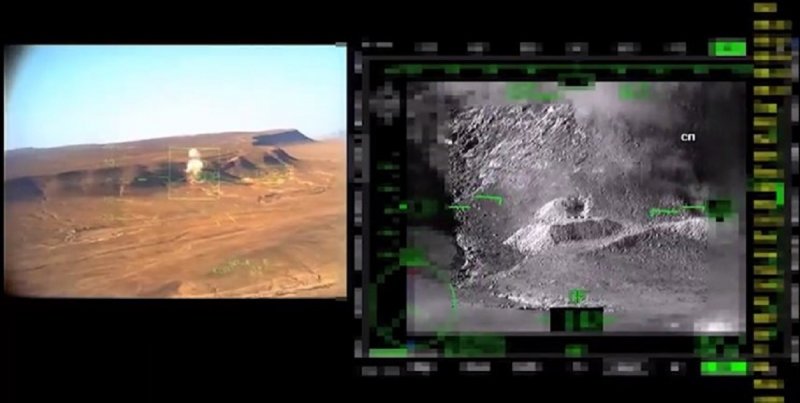 حمله جنگنده‌های روسیه به تروریست‌های تحت آموزش آمریکا در سوریه+ویدئو