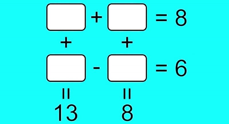 تست هوش ریاضی: نابغه ها در جای خالی عدد مناسب بگذارید! + پاسخ