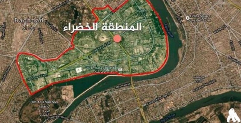منطقه سبز بغداد با ۴ موشک هدف قرار گرفت