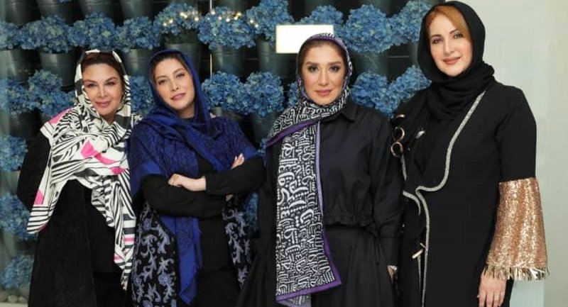 خودنمایی فریبا نادری با خانه لوکس و لاکچری در مهمانی دوستانه! + ویدیو