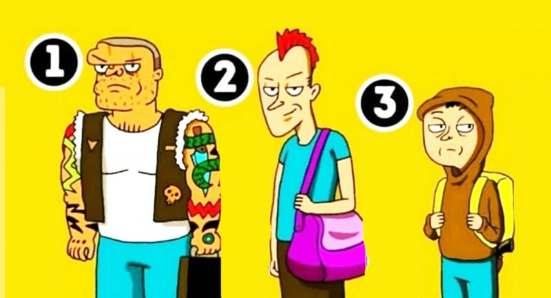 تست هوش؛ کدامیک از این افراد سارق بانک هستند؟ + پاسخ