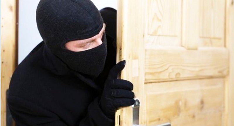 ویدویی هولناک از لحظه ورود دزد به خانه هنگام بسته شدن درب پارکینگ! 