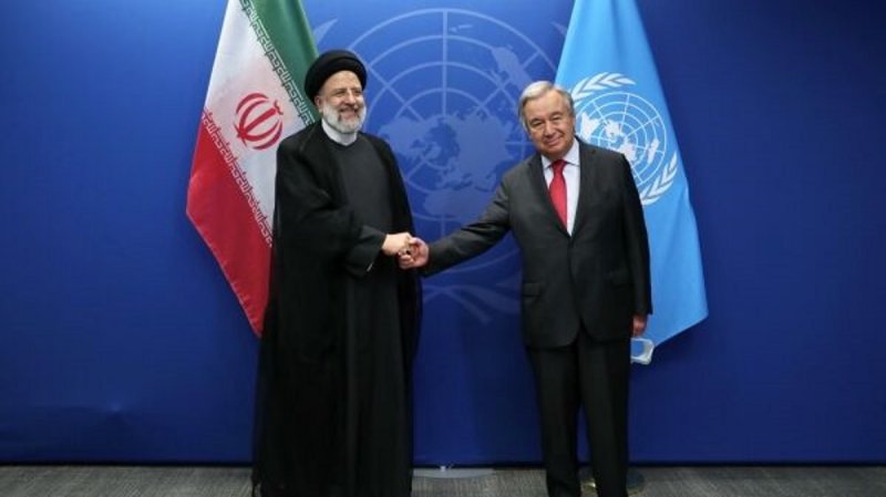 رایزنی گوترش و رئیس جمهور ایران درباره توافق هسته‌ای
