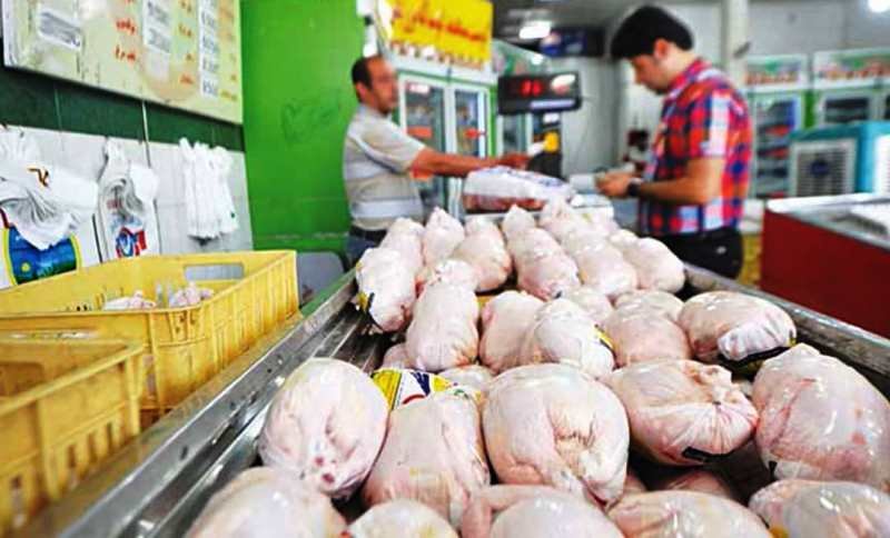 عرضه گسترده مرغ منجمد با قیمت ۴۰ هزار تومان در بازار