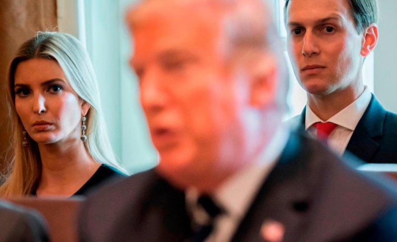 ترامپ می‌خواست دختر و دامادش را از کاخ سفید اخراج کند