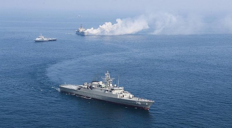 تمرین امنیت دریایی ایران و عمان در شمال اقیانوس هند برگزار شد