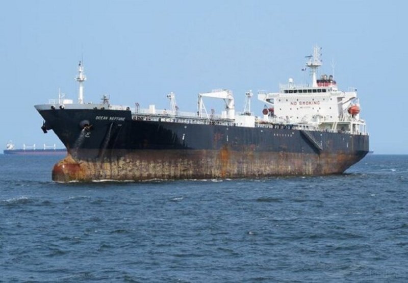 توقیف یک کشتی دیگر حامل سوخت یمن توسط ائتلاف متجاوز سعودی-آمریکایی