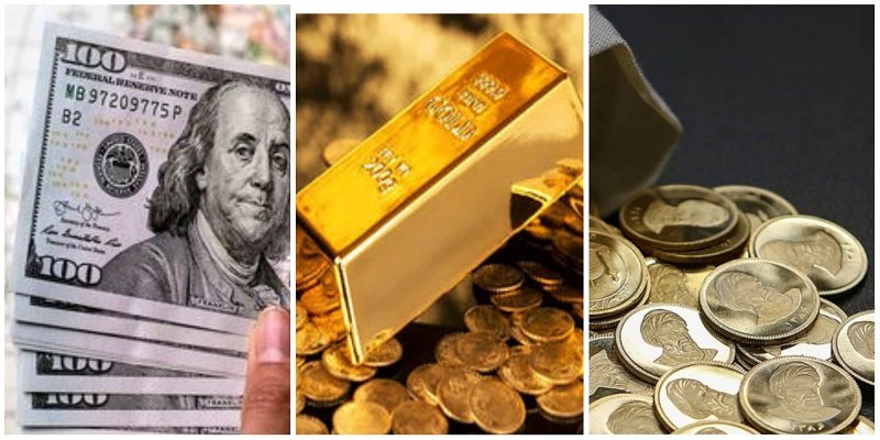 ادامه روند کاهشی قیمت طلا و سکه در ایران +جدول