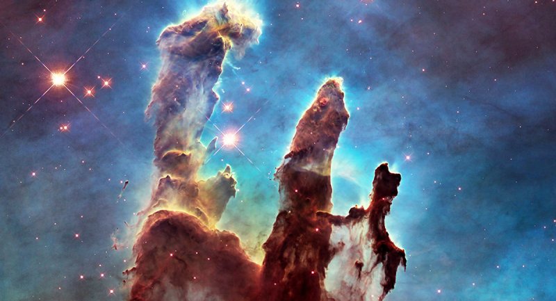 تصاویری مبهوت کننده از ستون‌های باشکوه آفرینش از نگاه تلسکوپ جیمز وب