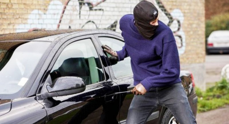 لحظه خنده داره وحشت یک دزد به دلیل ترفند تماشایی مالک خودرو در سنندج! + ویدیو