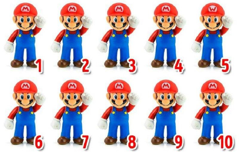 بازی فکری :آیا می توانید ماریو متفاوت را پیدا کنید؟ + پاسخ