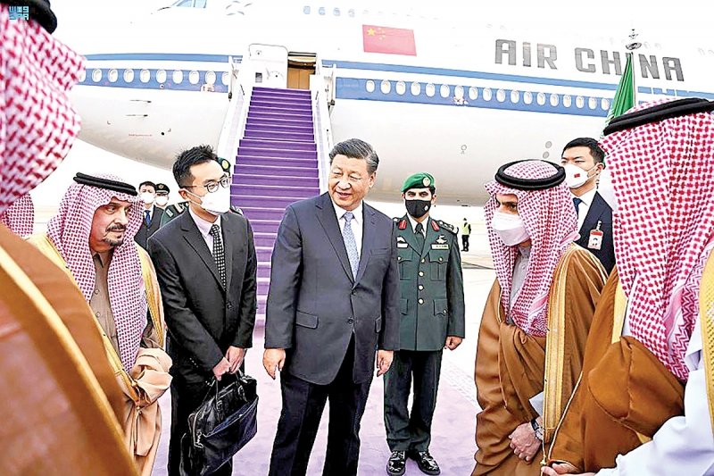 واکنش آمریکا به سفر رئیس جمهور چین به عربستان