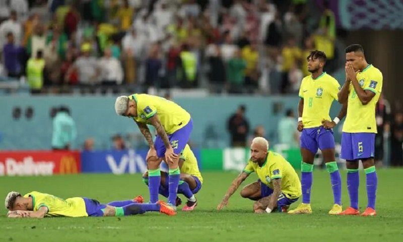 حذف برزیل از جام جهانی !