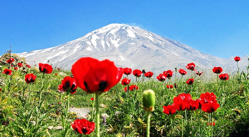 متفاوت ترین تصویر کوه دماوند در دوربین‌ فضانوردان ناسا + عکس