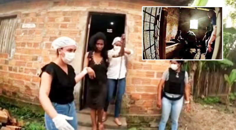 زنی پس از ۲۰ سال اسارت بیرحمانه در خانه مادرش توسط پلیس نجات یافت + ویدیو