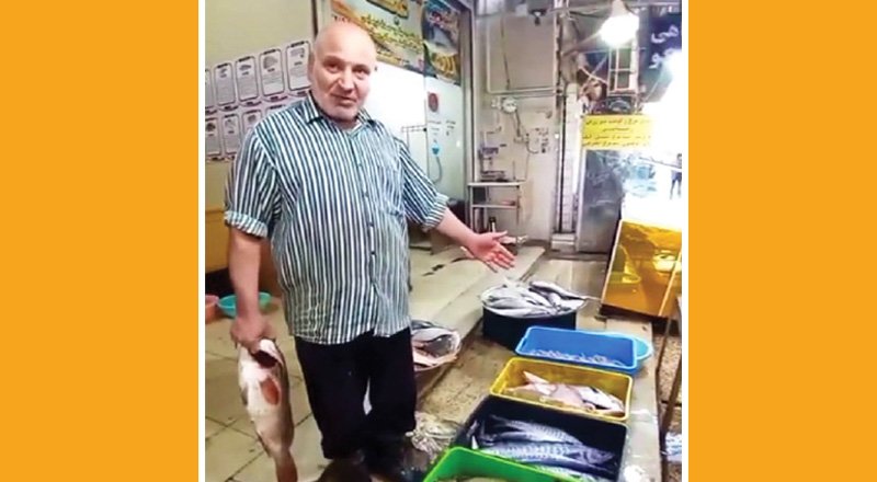 پشت‌پرده ویدیوی ماهی فروش اهوازی که مسلط به زبان انگلیسی بود + ویدیو