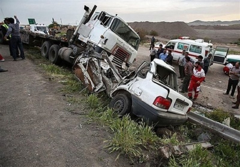 هر ساعت ٢ نفر جان خود را در اثر حوادث ترافیکی از دست می‌دهند