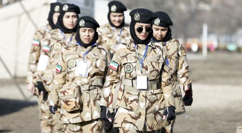 تصاویر جنجالی از زنان در ارتش جمهوری اسلامی ایران + عکس