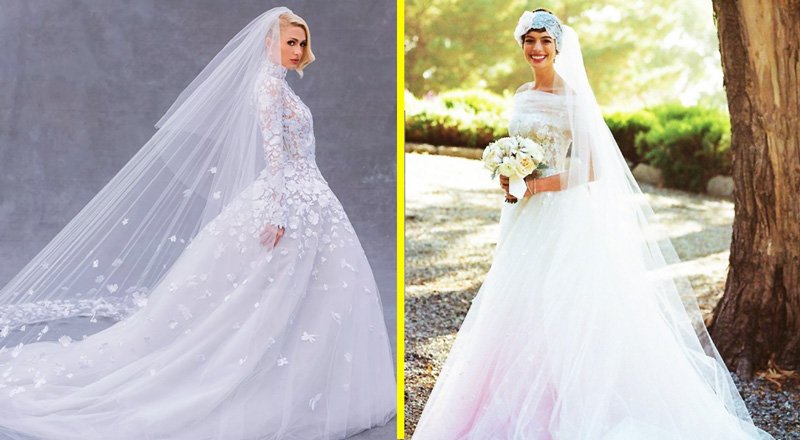 زیباترین لباس‌های عروسی‌ سلبریتی‌ها در تمام دوران + تصاویر