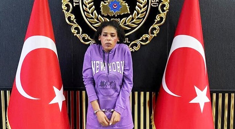 حکم عجیب زن مشهور بمب گذار ترکیه صادر شد + تصویر